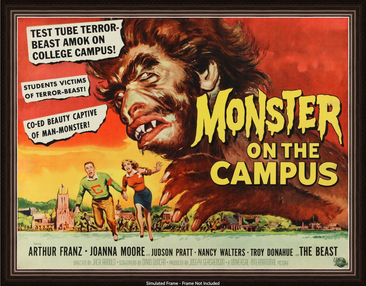 Monster on the Campus (1958) original movie poster for sale at Original Film Art - Vintage Movie Posters