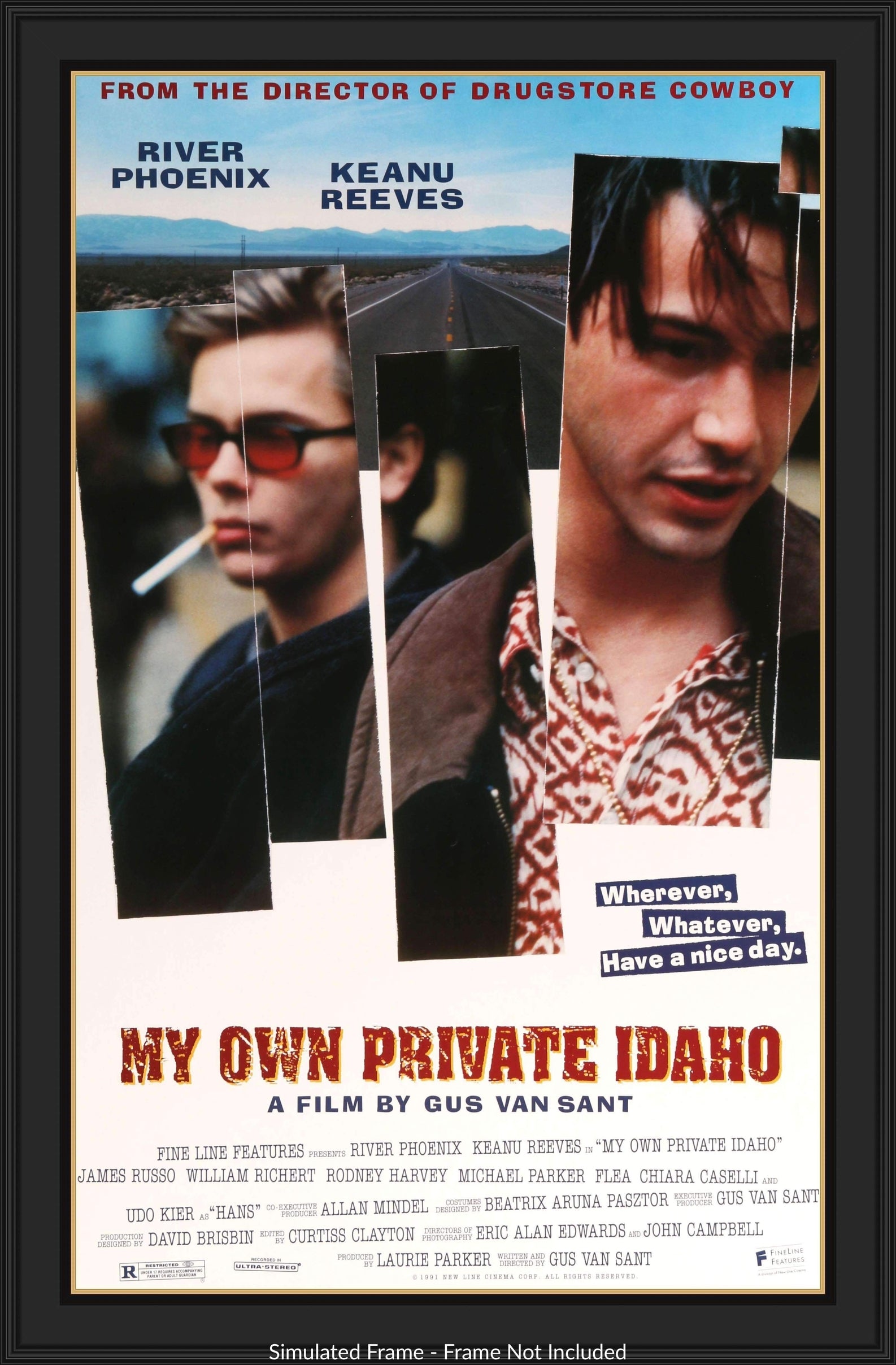 My Own Private Idaho (1991) original movie poster for sale at Original Film Art - Vintage Movie Posters