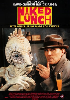 Naked Lunch (1991) original movie poster for sale at Original Film Art - Vintage Movie Posters