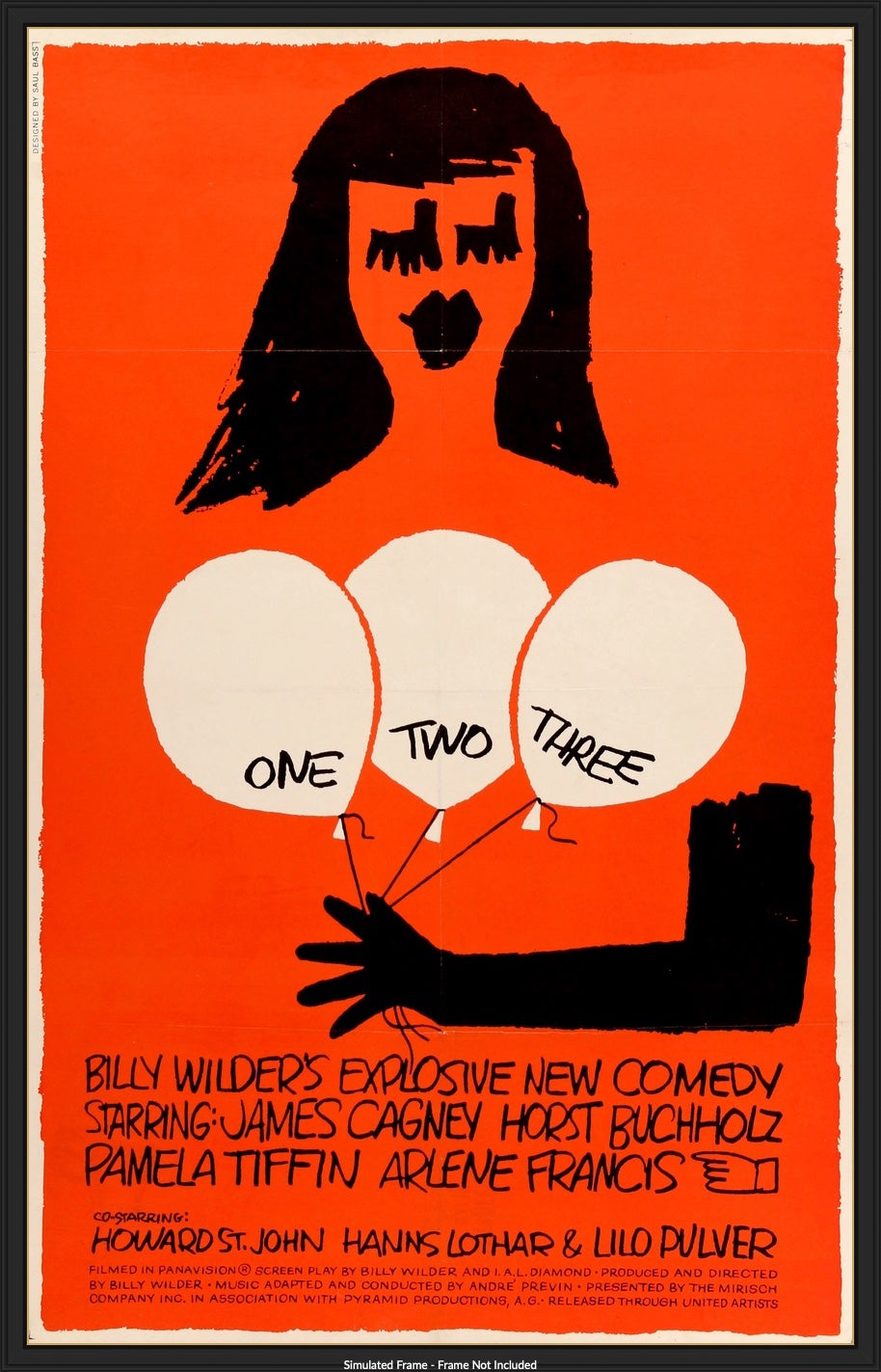 One, Two, Three (1961) original movie poster for sale at Original Film Art