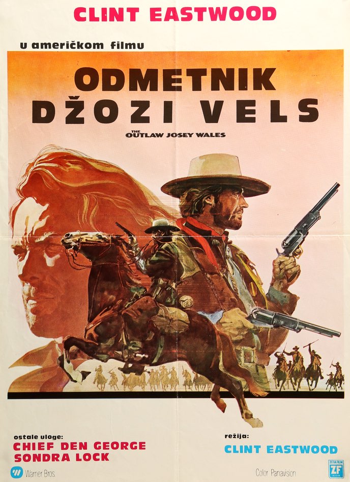 Outlaw Josey Wales (1976) original movie poster for sale at Original Film Art - Vintage Movie Posters