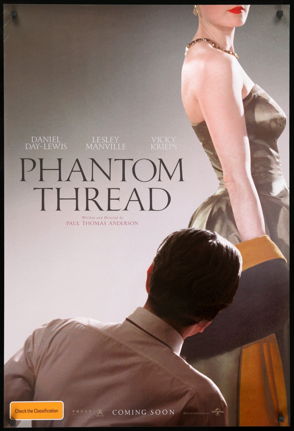 Phantom Thread (2017) original movie poster for sale at Original Film Art - Vintage Movie Posters