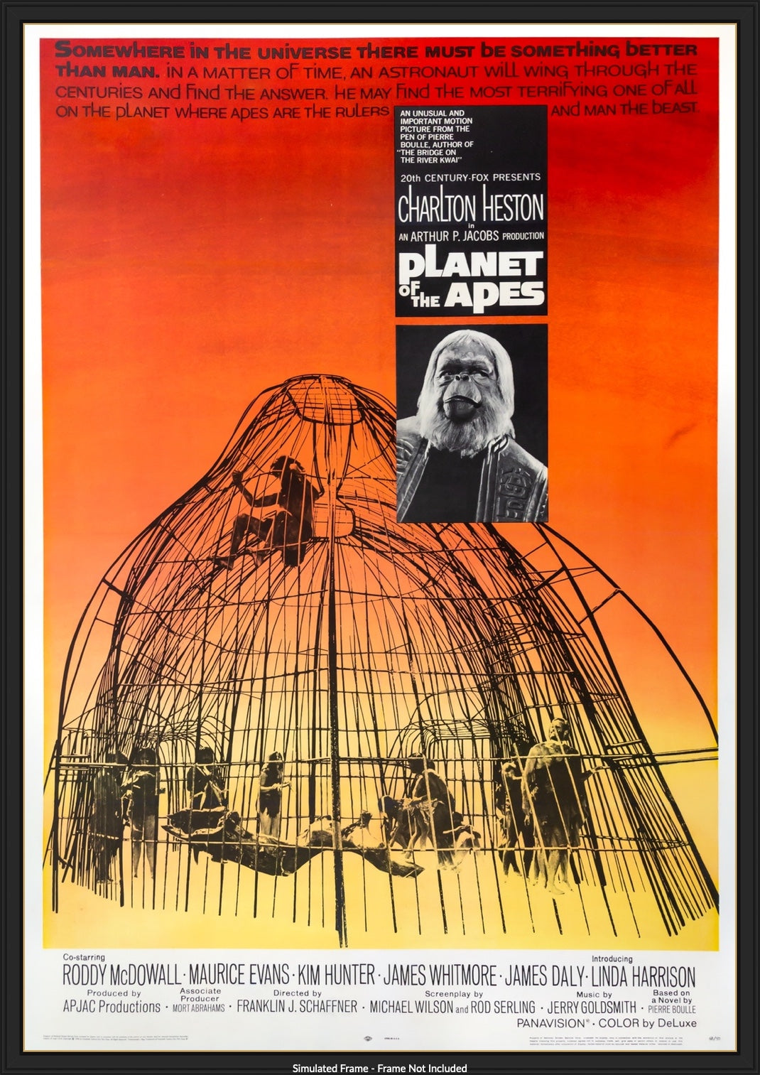 Planet of the Apes (1968) original movie poster for sale at Original Film Art - Vintage Movie Posters
