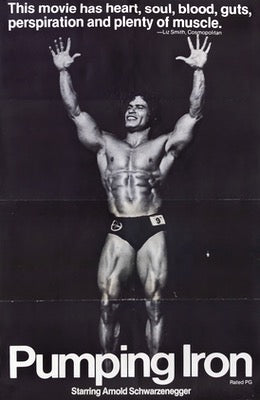 Pumping Iron (1977) original movie poster for sale at Original Film Art - Vintage Movie Posters