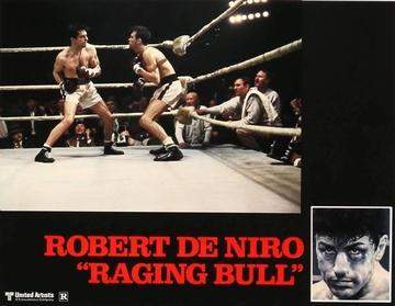 Raging Bull (1980) Lobby Card original movie poster for sale at Original Film Art - Vintage Movie Posters