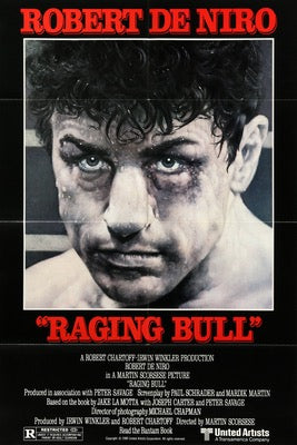 Raging Bull (1980) original movie poster for sale at Original Film Art - Vintage Movie Posters