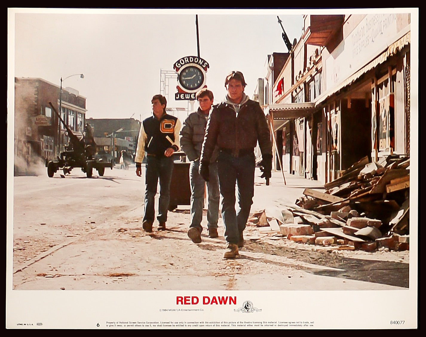 Red Dawn (1984) original movie poster for sale at Original Film Art - Vintage Movie Posters