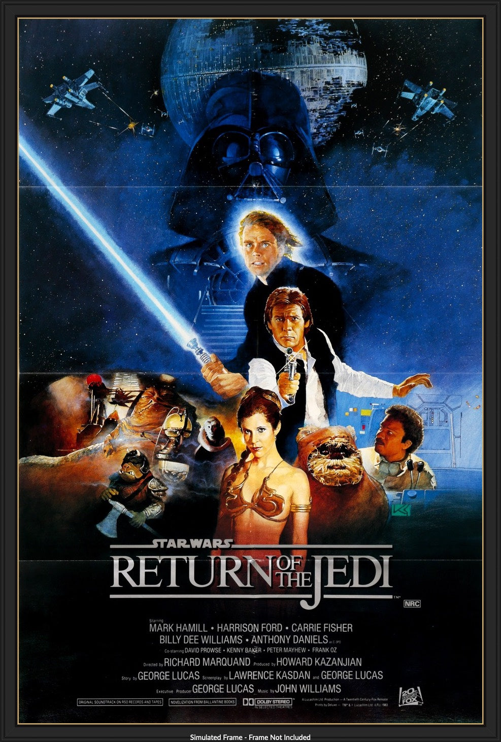 Return of the Jedi (1983) original movie poster for sale at Original Film Art - Vintage Movie Posters
