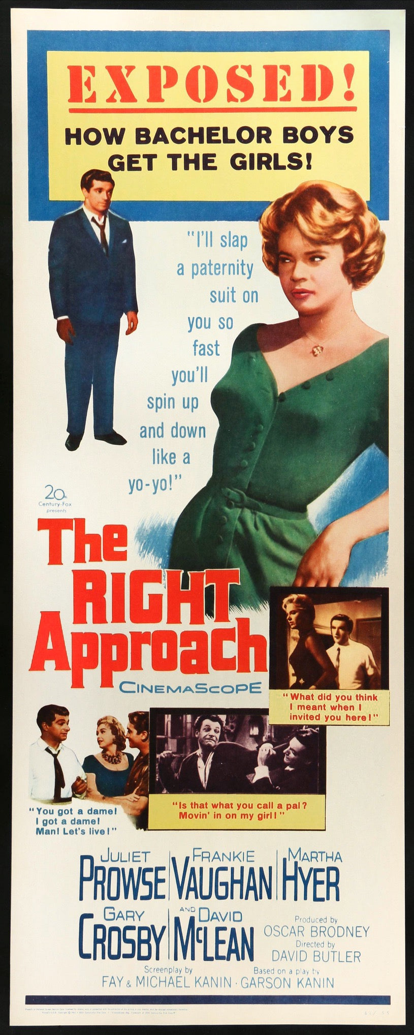Right Approach (1961) original movie poster for sale at Original Film Art - Vintage Movie Posters