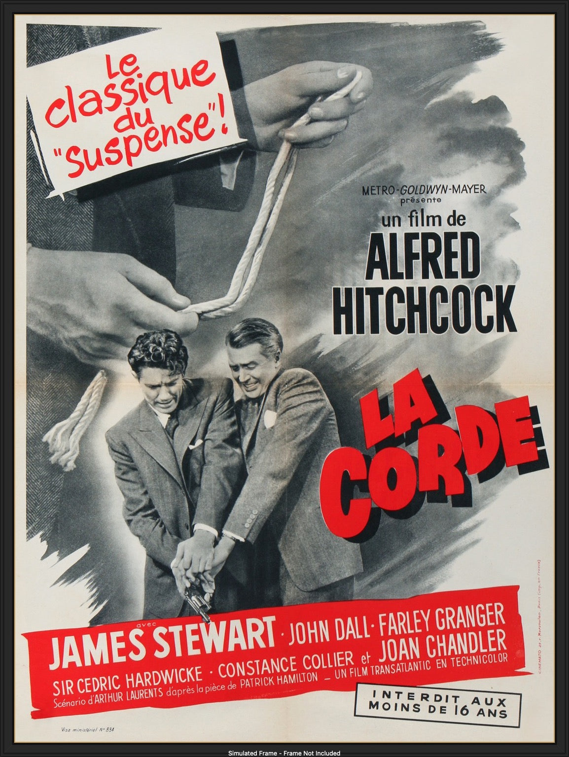 Rope (1948) original movie poster for sale at Original Film Art - Vintage Movie Posters