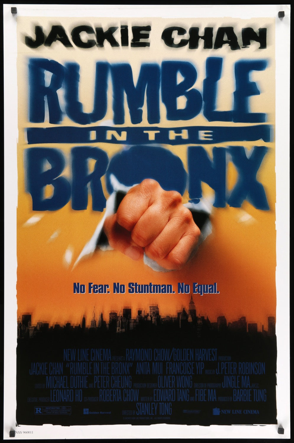 Rumble in the Bronx (1996) original movie poster for sale at Original Film Art - Vintage Movie Posters
