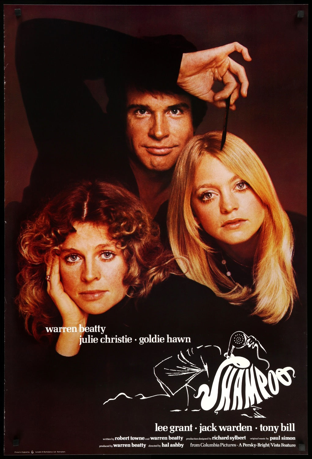 Shampoo (1975) original movie poster for sale at Original Film Art - Vintage Movie Posters