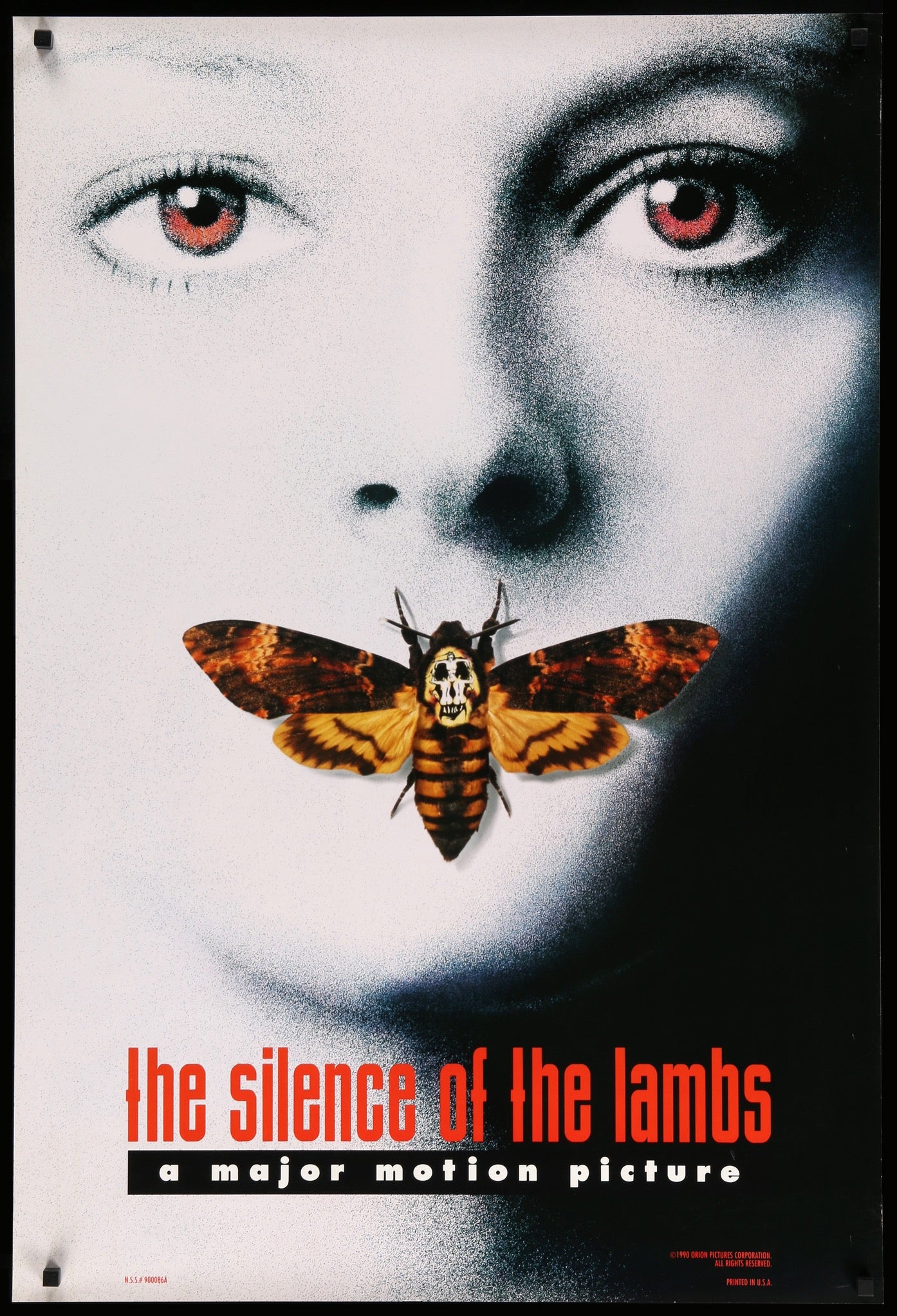 Silence of the Lambs (1991) original movie poster for sale at Original Film Art - Vintage Movie Posters