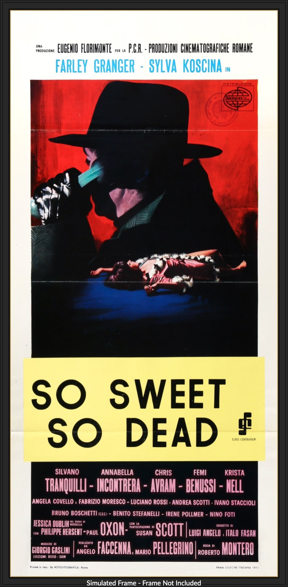 So Sweet, So Dead (1972) original movie poster for sale at Original Film Art - Vintage Movie Posters
