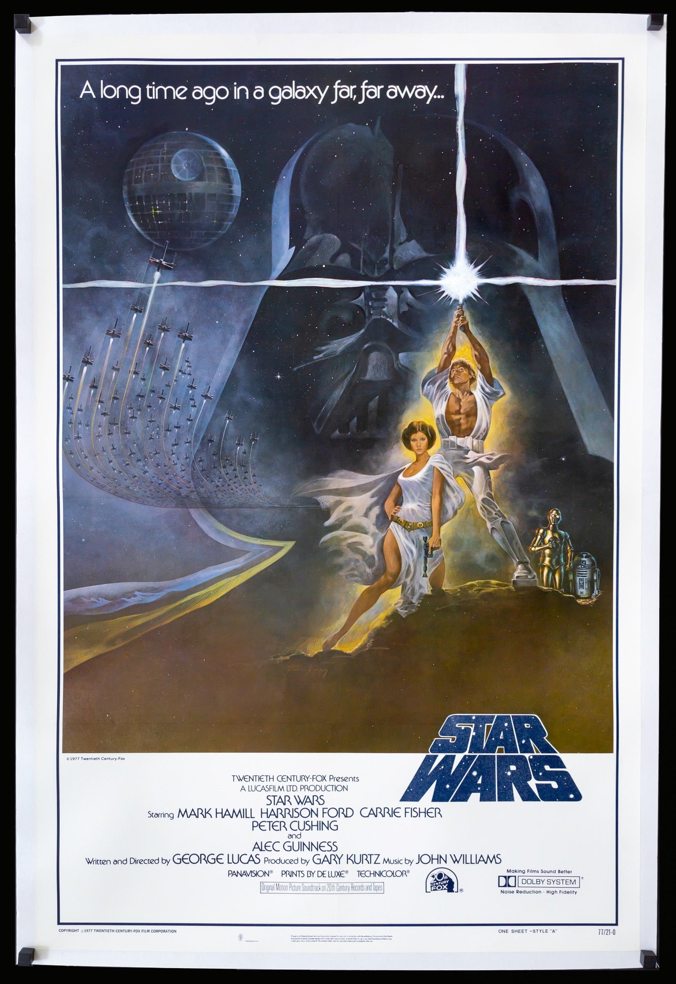 Star Wars (1977) Original One-Sheet Movie Poster - Original Film