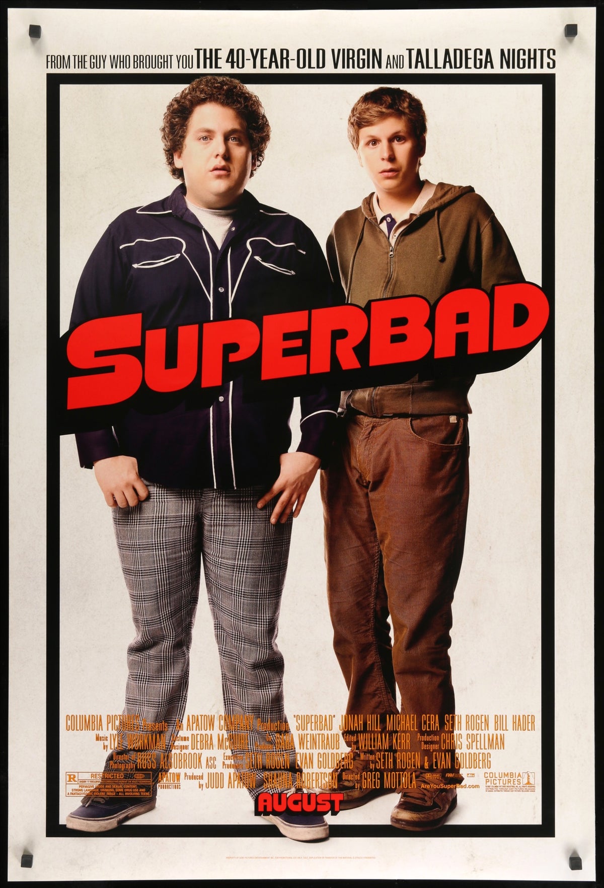 Superbad (2007) original movie poster for sale at Original Film Art