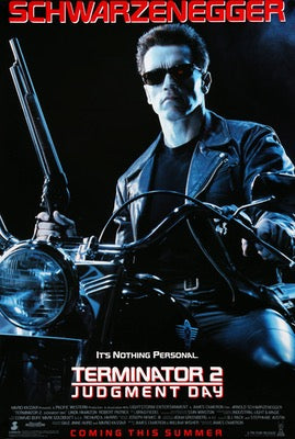 Terminator 2: Judgment Day (1991) original movie poster for sale at Original Film Art - Vintage Movie Posters