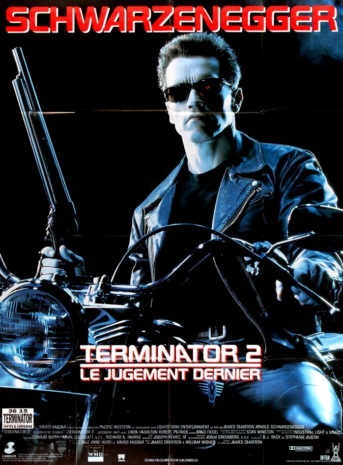 Terminator 2: Judgment Day (1991) original movie poster for sale at Original Film Art - Vintage Movie Posters