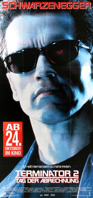 Terminator 2: Judgment Day (1991) original movie poster for sale at Original Film Art - Vintage Movie Posters