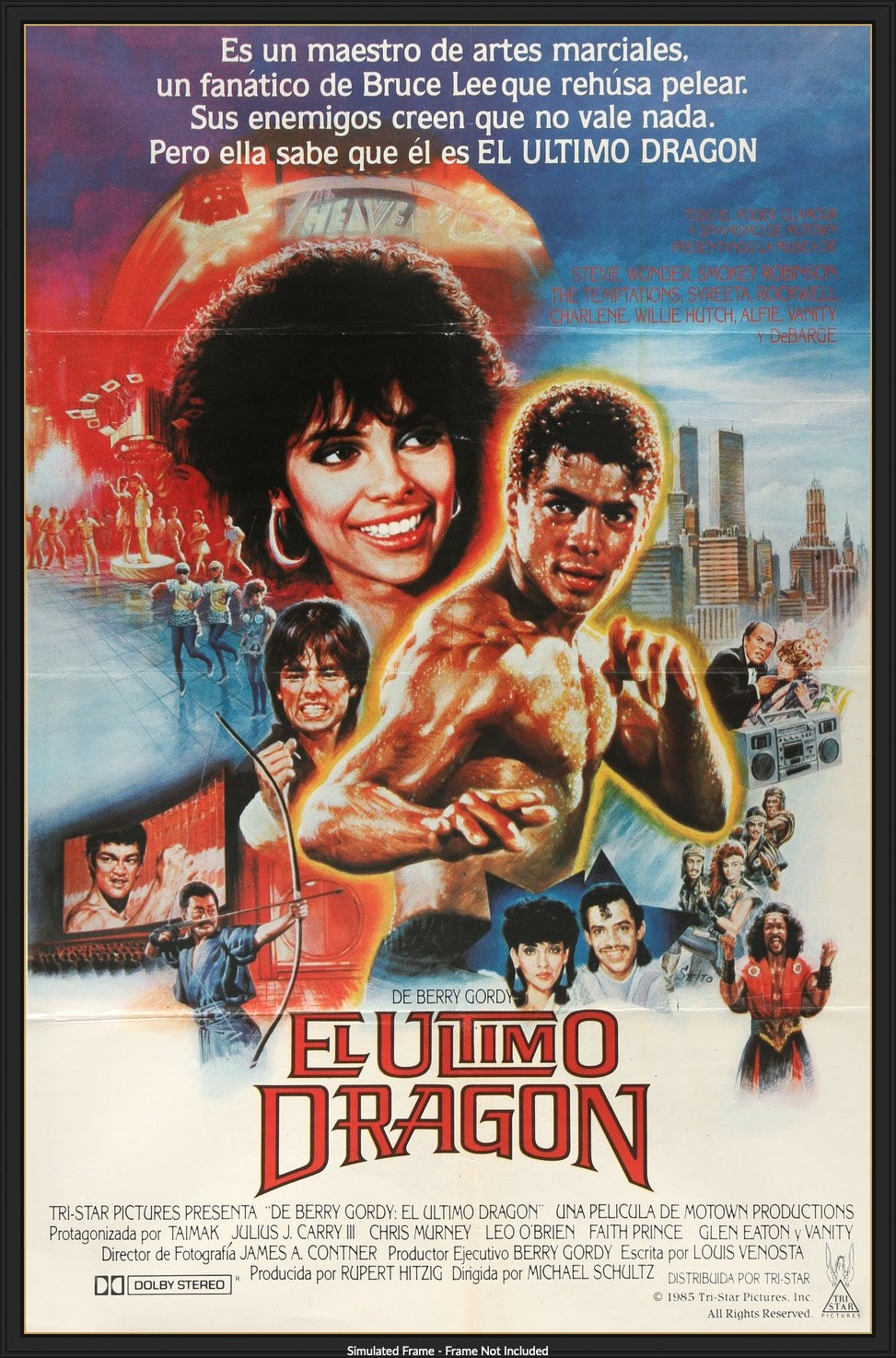 the last dragon poster