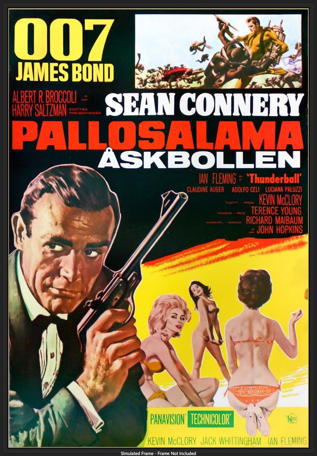 Thunderball (1965) original movie poster for sale at Original Film Art - Vintage Movie Posters