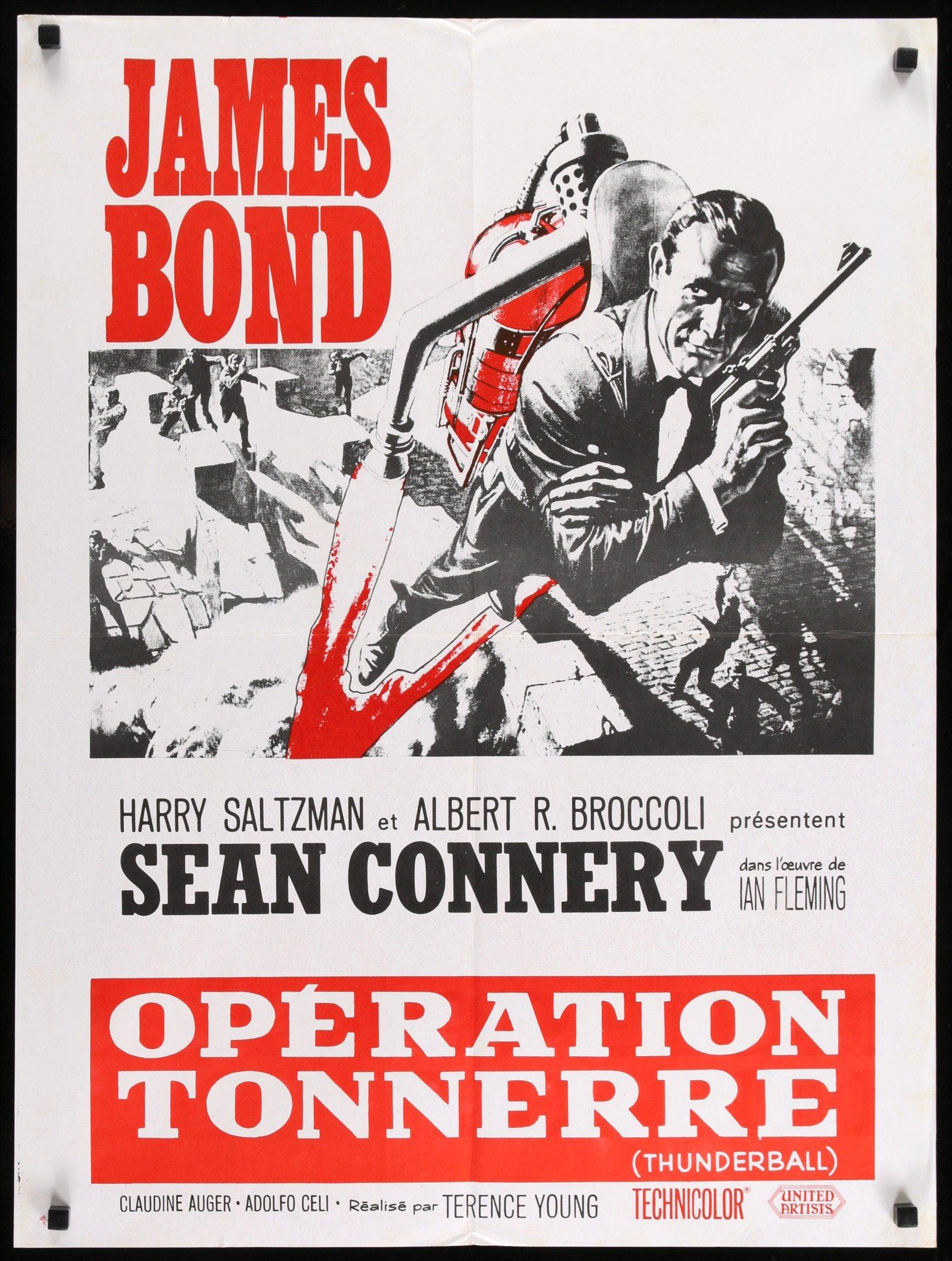 Thunderball (1965) original movie poster for sale at Original Film Art - Vintage Movie Posters