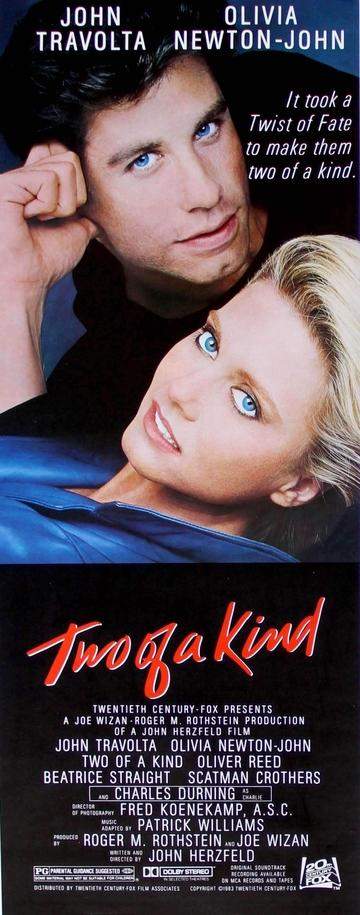 Two of a Kind (1983) original movie poster for sale at Original Film Art - Vintage Movie Posters