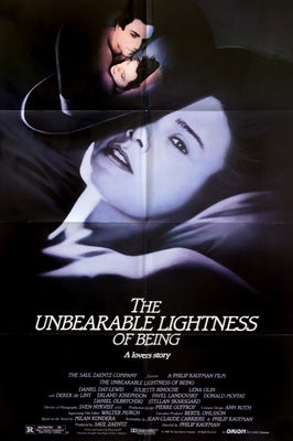 Unbearable Lightness of Being (1988) original movie poster for sale at Original Film Art - Vintage Movie Posters