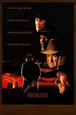 Unforgiven (1992) original movie poster for sale at Original Film Art - Vintage Movie Posters