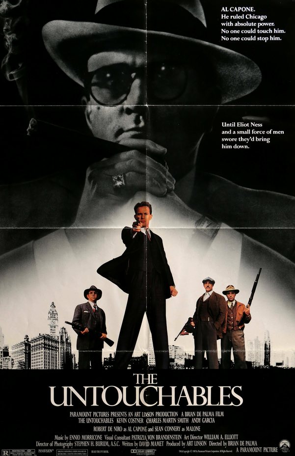 Untouchables (1987) original movie poster for sale at Original Film Art - Vintage Movie Posters