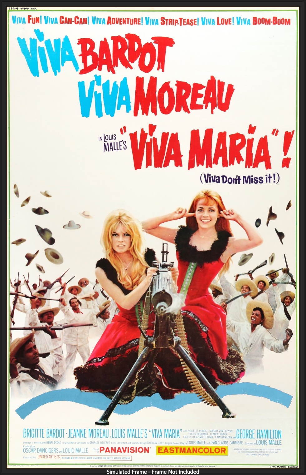 Viva Maria! (1965) original movie poster for sale at Original Film Art - Vintage Movie Posters
